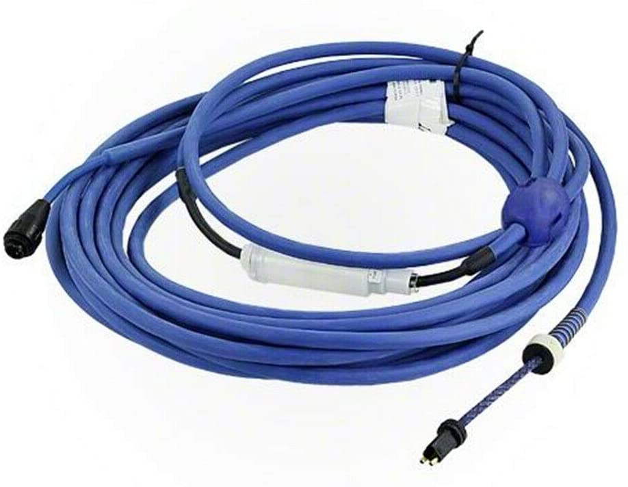 Dolphin Genuine Replacement Part — Durable 60 FT Blue Cable with Swivel for Tangle-Free Operation — Part Number 9995862-DIY