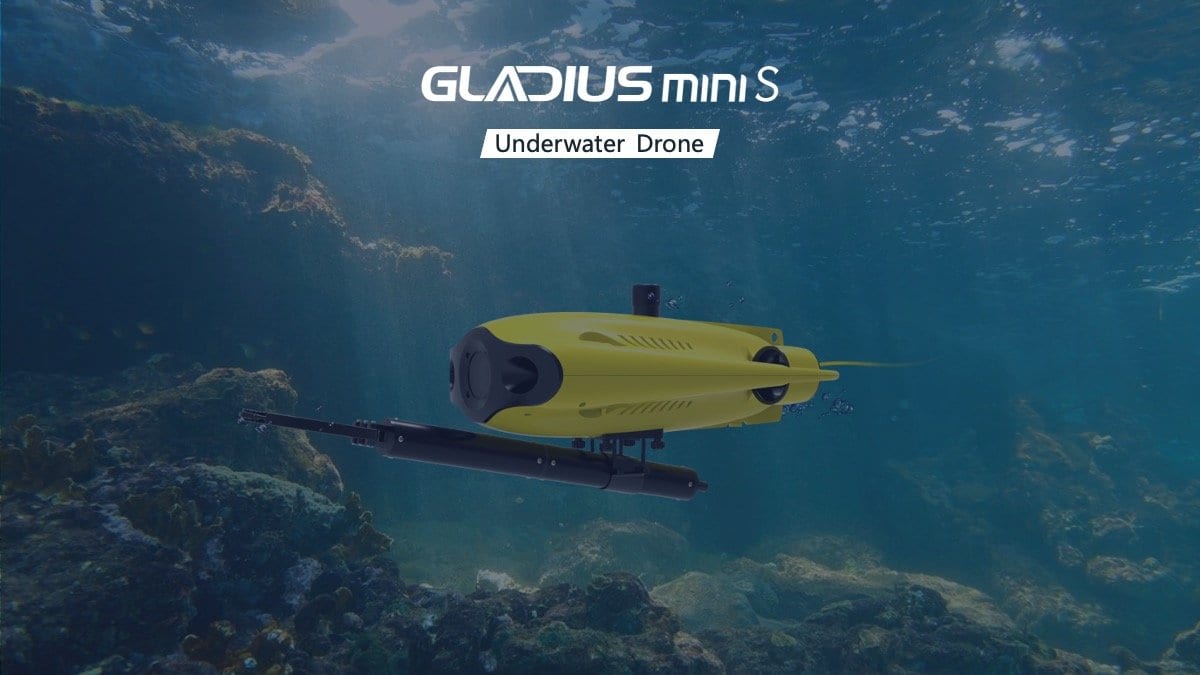 Chasing Gladius Mini S Underwater Drone