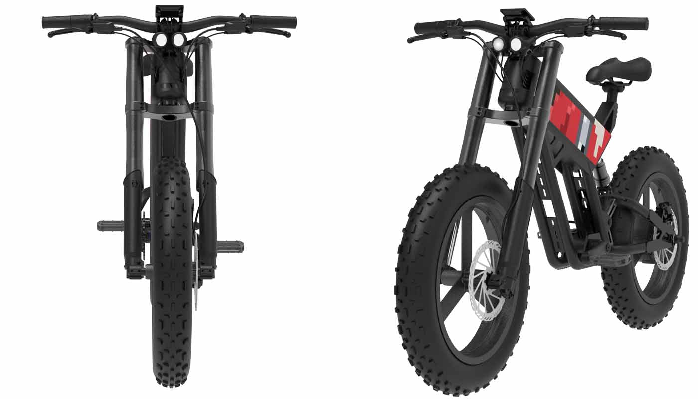 MB1 Genesis Fat Tire Moonbird Inspired ebike