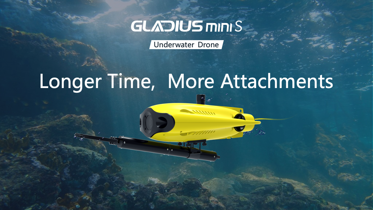 Chasing Gladius Mini S Underwater Drone