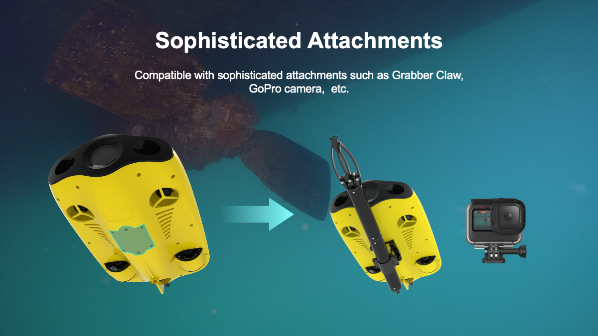 Chasing Gladius Mini S Underwater Drone