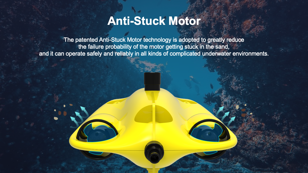 Chasing Gladius Mini S Underwater Drone