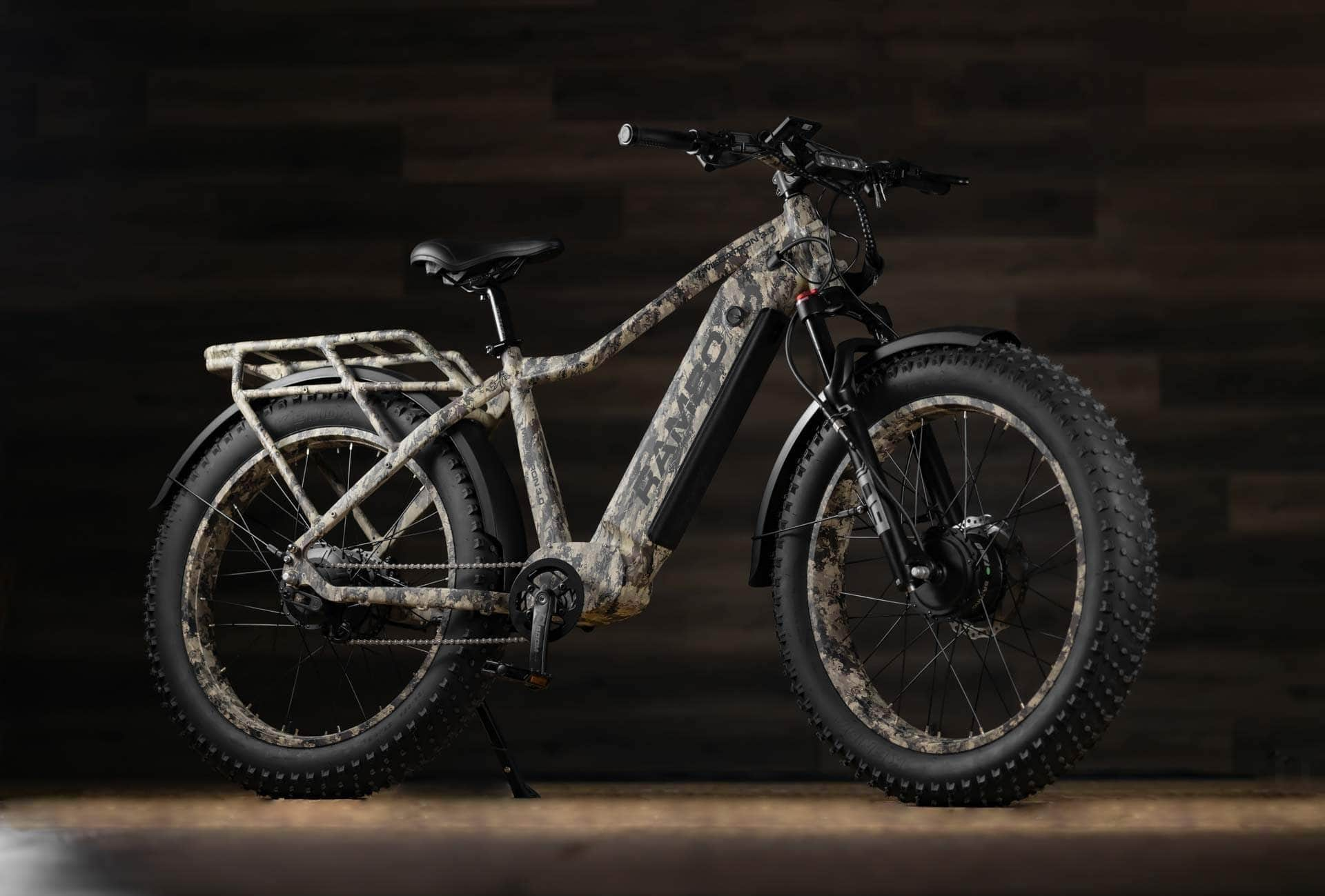 Rambo Megatron 3.0 All-Wheel Drive All-Terrain Fat Tire Electric Bike - 48V 1000W 20Ah hub motor