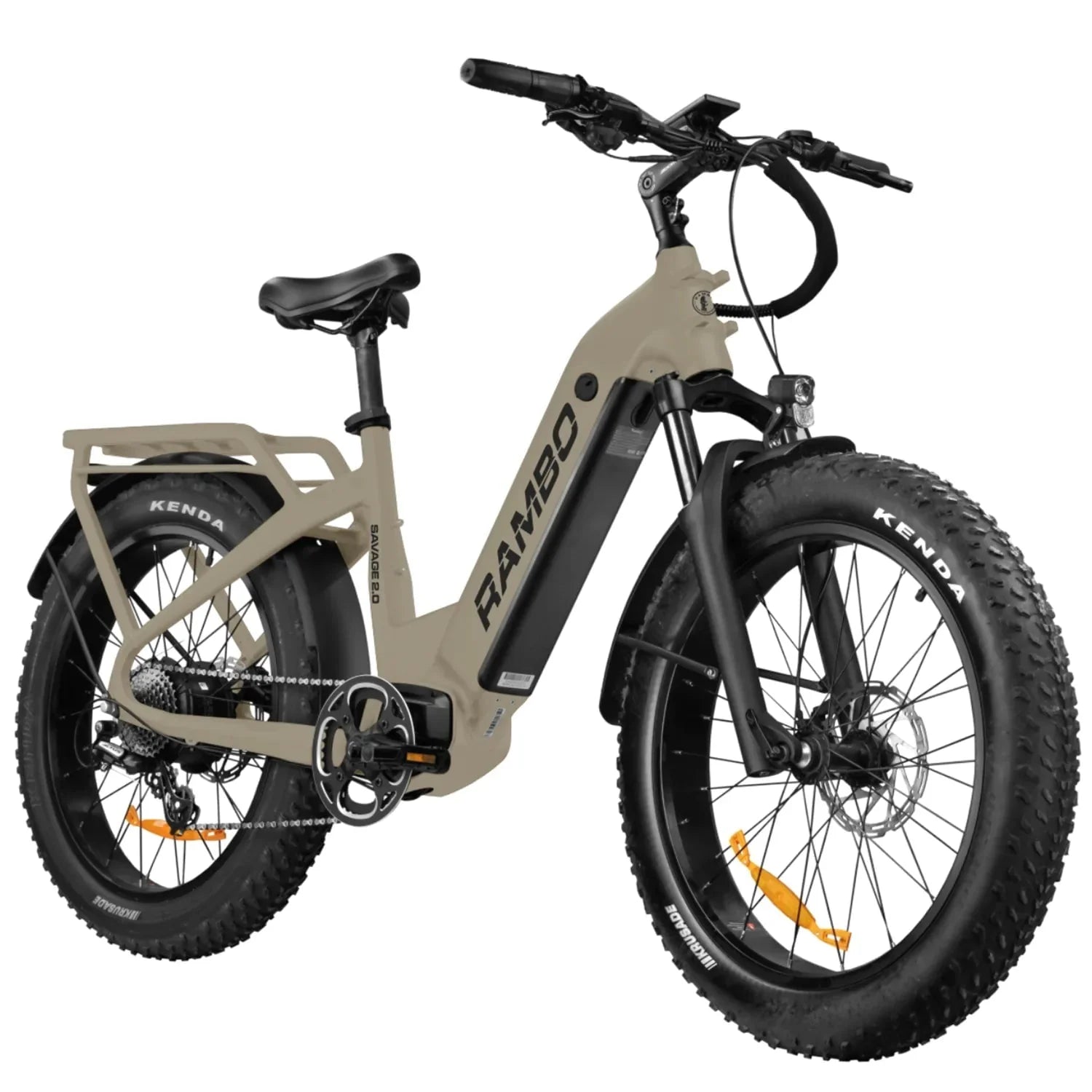 The Savage 2.0 Step-Thru Fat Tire Electric Bike - 48V 15Ah 750W Hub Motor