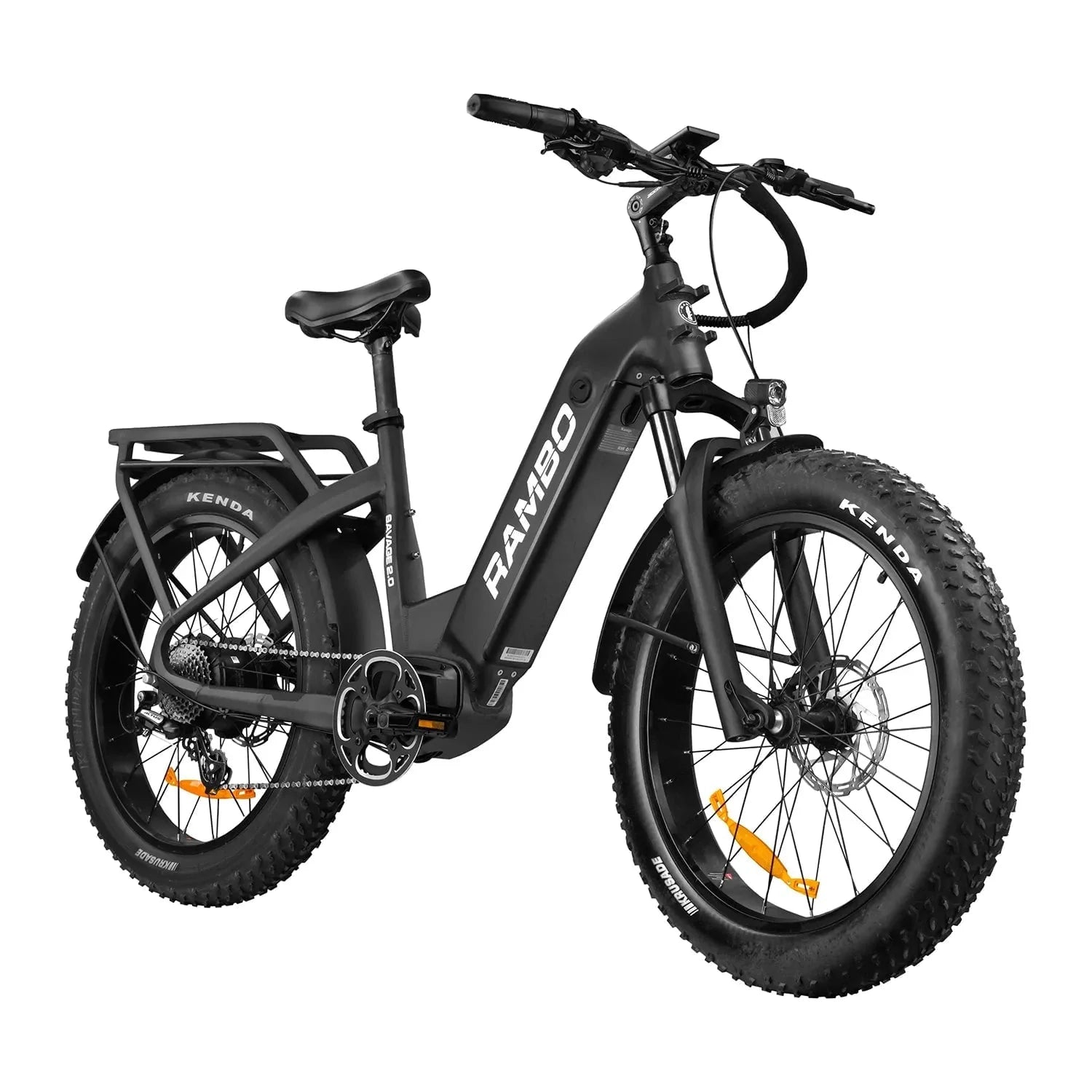 The Savage 2.0 Step-Thru Fat Tire Electric Bike - 48V 15Ah 750W Hub Motor