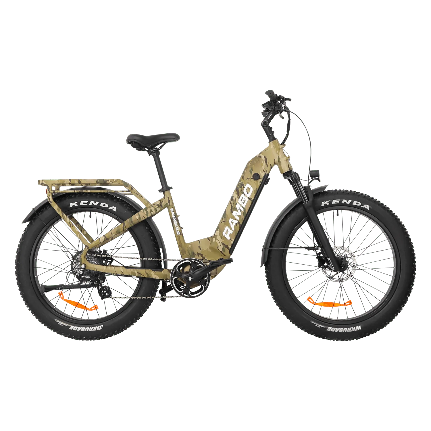 The Savage 2.0 Step-Thru Fat Tire Electric Bike - 48V 15Ah 750W Hub Motor